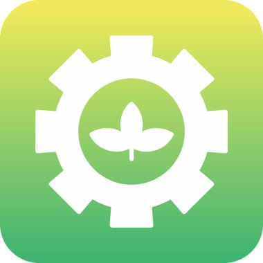 Modern yel değirmeni simgesinin vektör çizimi