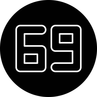 Modern bir simgenin vektör illüstrasyonu