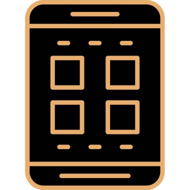 cep telefonu simgesi vektörü