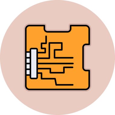 Modern b 'nin vektör illüstrasyonu