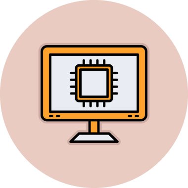 dizüstü bilgisayar. Basit resimleme