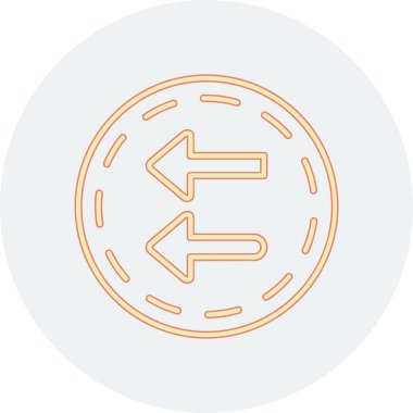 Modern b 'nin vektör illüstrasyonu daire ögesinin simgesinden yoksun