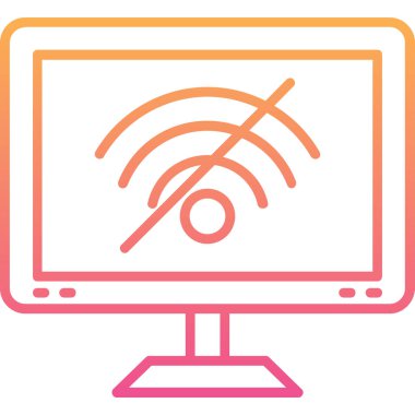 Bilgisayar. Web simgesi vektör illüstrasyonu