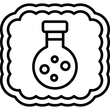 yiyecek web simgesi basit illüstrasyon