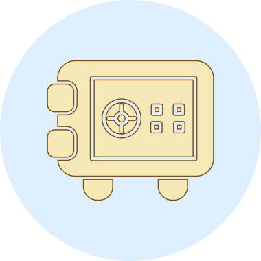 Çizgi film robotunun vektör çizimi