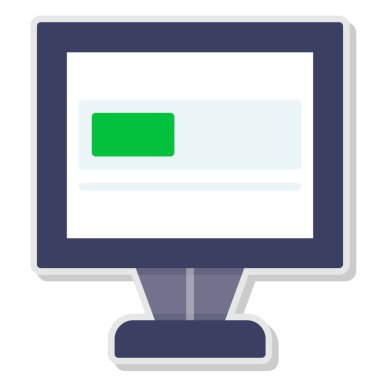 Pankart için web renk vektörü simgesi