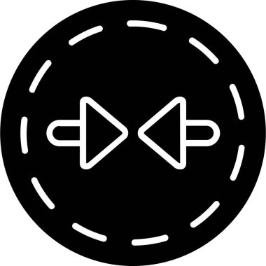 dış hat biçiminde ses hoparlörü simgesi