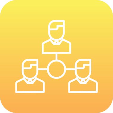 Modern insan simgesinin vektör çizimi