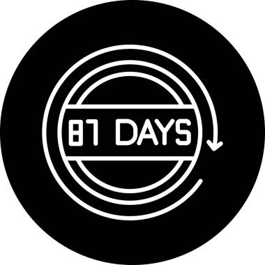 gün simgesi vektör illüstrasyonu