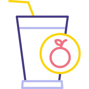 meyve suyu web simgesi basit vektör illüstrasyonuName