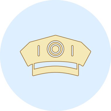 Çizgi film simgesinin vektör illüstrasyonu