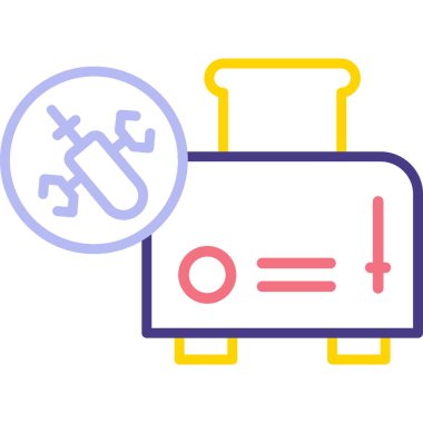 İllüstrasyon için web renk vektörü simgesi