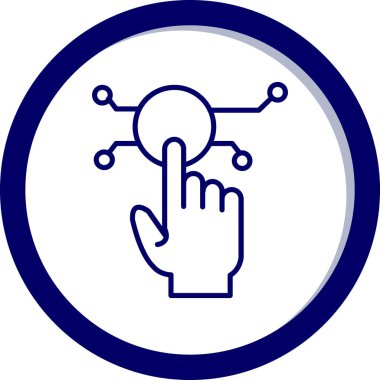 Vektör illüstrasyonu, seo modern simge