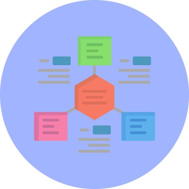 seo modern simgesinin vektör illüstrasyonu