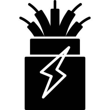 Bir hediye simgesinin vektör illüstrasyonu