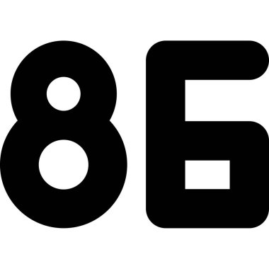 9886 numaralı siyah beyaz tasarım.