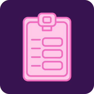 Pano. Web simgesi basit illüstrasyon