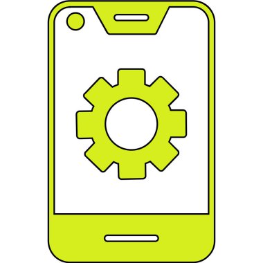 cep telefonu simgesi, vektör tasarımı