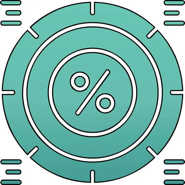 Bir pusulanın vektör illüstrasyonu