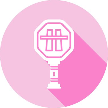 Bir b eksikliği simgesinin vektör çizimi