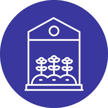 Modern simgenin vektör illüstrasyonu