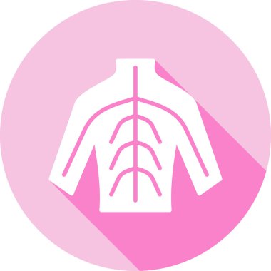 Kıyafet moda ikonu - taslak biçimi