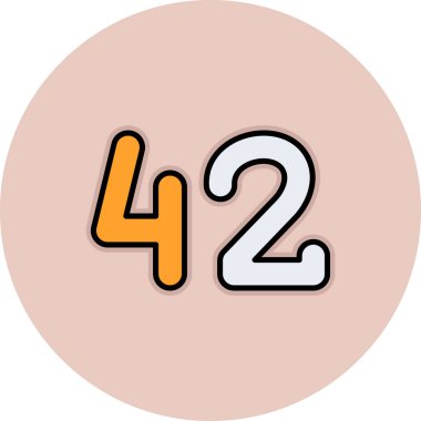 4 numaralı simge tasarımı, 4 0 14 numara tanıtım ve tanıtım için..