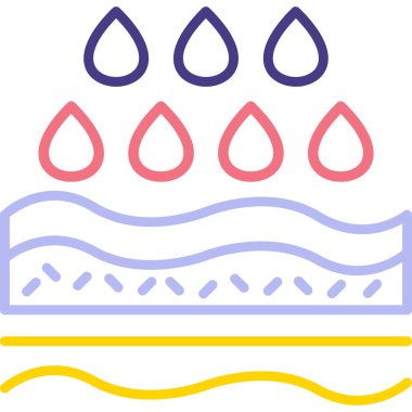 Mum simgesi. Web için basit mum vektör simgeleri çizimi