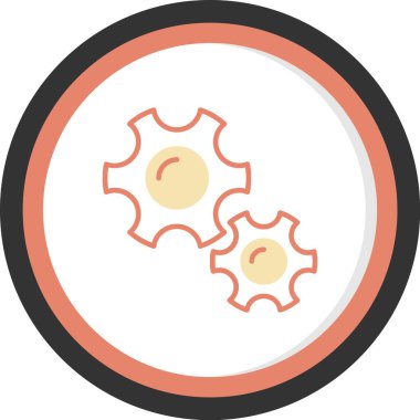 yiyecek düz vektör simgesi