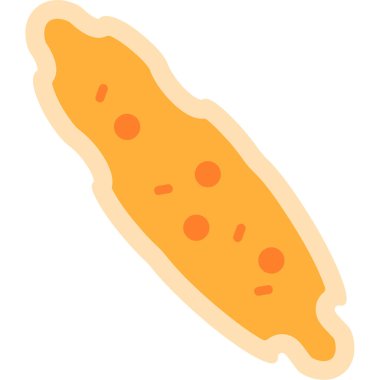 Patates. Web simgesi basit illüstrasyon