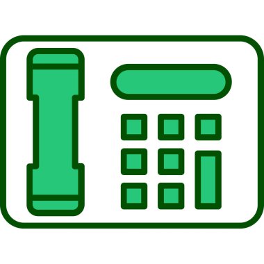 Hesap makinesi. Web simgesi vektör illüstrasyonu