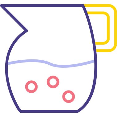 İç bakalım. Web simgesi basit illüstrasyon