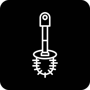 Modern b 'nin vektör illüstrasyonu eksik simgesi