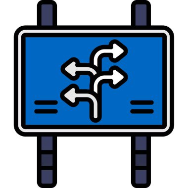 İmza simgesi vektör illüstrasyonu
