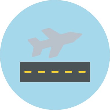 Uçak. Web simgesi basit illüstrasyon