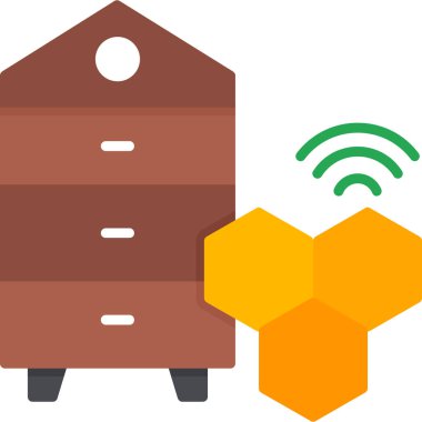 ev sahipliği simgesi düz stil