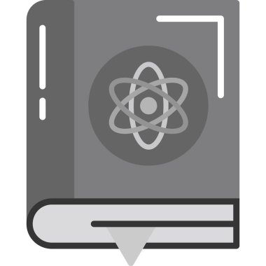 bir atom simgesine sahip izole belge