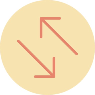 ok vektör simgesi modern basit illüstrasyon tasarımı