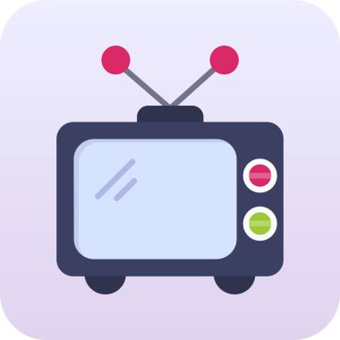 TV uzaktan vektör simgesi