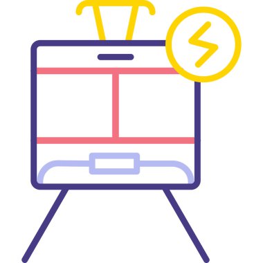 Takvim. Web simgesi basit illüstrasyon