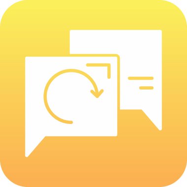 modada izole edilmiş arkaplan biçiminde ileti simgesi