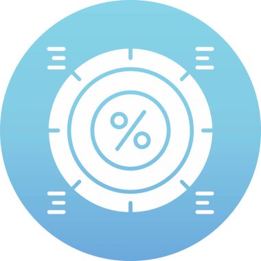 Modern bir simgenin vektör illüstrasyonu