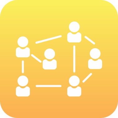 ağ simgesi. Vektör illüstrasyonu.