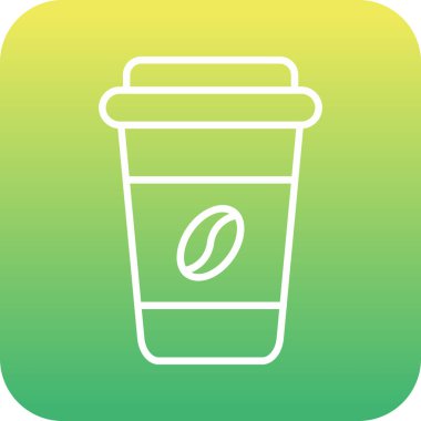 Benzersiz kahve vektörü simgesi