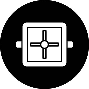 Çapraz simge, vektör çizimi