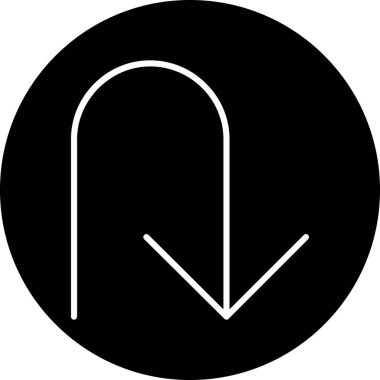 ok simgesi vektör illüstrasyonu