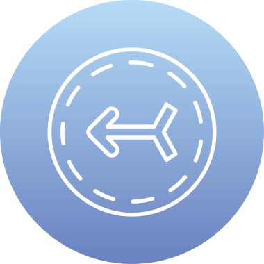 Modern simgenin vektör illüstrasyonu