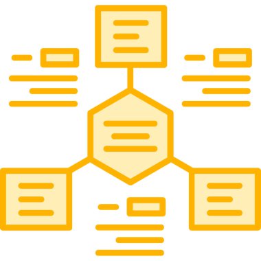 ağ paylaşım simgesi basit illüstrasyon