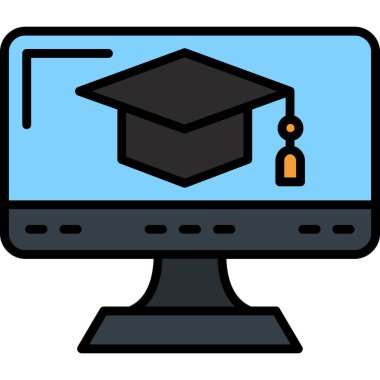 Online eğitim. Basit tasarım