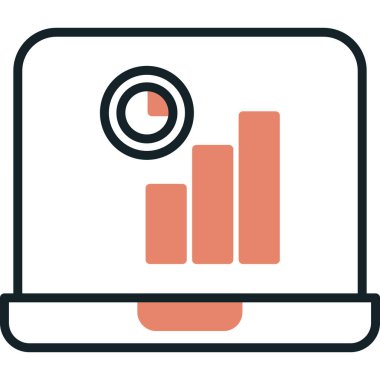 Çizelge. Web simgesi basit illüstrasyon